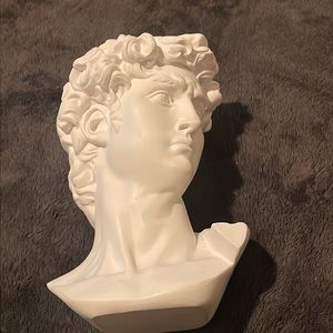 Greek Head Statue of David- Decor